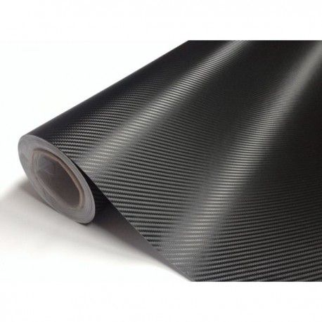 Rouleau Covering haute qualité look carbone 1.5m x 30 m - POLYCAR