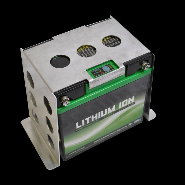 Support de batterie ALU pour LITHIUM 30 - POLYCAR CONCEPT SPORT pièces et  accessoires pour la compétition