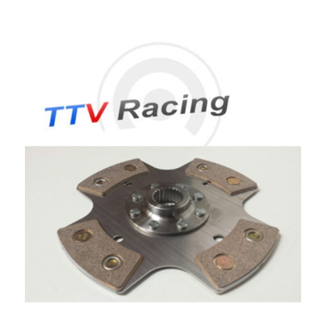 Disque embrayage 4 patins rigide ø200 mm métal fritté TTV RACING