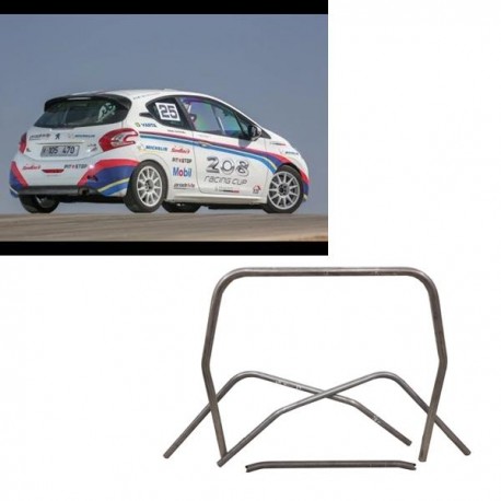 Kit 4 pièces cintrées PEUGEOT 208