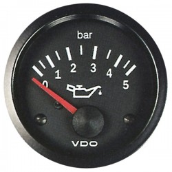 Mano de pression d'huile 0-5 bar VDO Cockpit Vision ø52