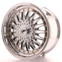 Jante 18x9" 4 et 5 trous sur mesure ET40 ø74.1Chrome/titane