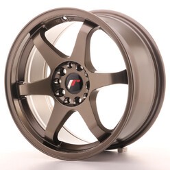 Roue 10 pouces (23x9-10) pneu plein avec moyeux bague bronze - Jante  aluminium et inox - ALROC - Jantes et roues