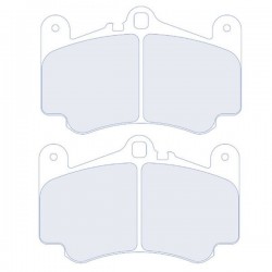 plaquette de frein CL Brakes 4078