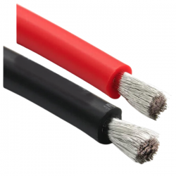 Câble PVC section 25mm² pour batterie