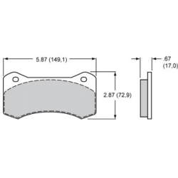 pour WILWOOD NEW W6A 6 pistons