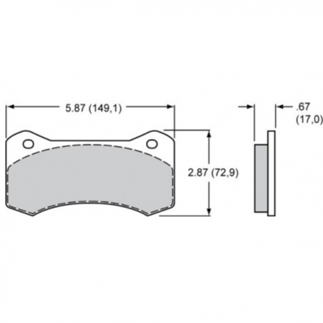 pour WILWOOD NEW W6A 6 pistons