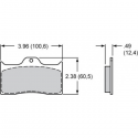 Plaquette BP20 150-20-7112K DYNALITE 4 pistons WILWOOD