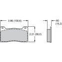 Plaquette BP20 150-9419K MIDILITE 4 pistons WILWOOD