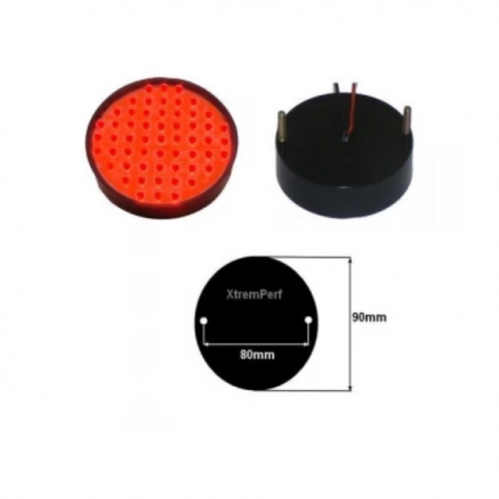 Feu rond 57 LED diamètre 90 mm