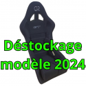 déstockage siège bacquet FIA Good Race GT tissu noir 2024