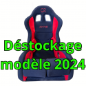 déstockage siège bacquet FIA Good Race RTS tissu noir/rouge 2024