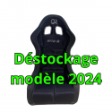 Déstockage siège bacquet FIA Good Race RTS tissu noir 2024