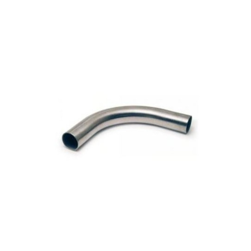 Coude 90 Degrés Acier Inoxydable 51mm - Tube Échappement Automobile Polissage DIY Durable