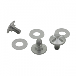 Kit vis pour fixation visière casque cross