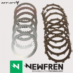 Kit 6+7 disques Newfren Yamaha MT07