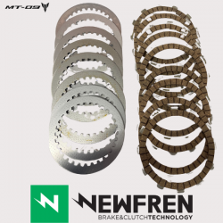 Kit 8+9 disques Newfren Yamaha MT09