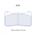 Plaquette CL BRAKES 4214 WILWOOD DYNAPRO 4 pistons