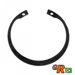 Circlips intérieurs acier Noir