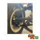 Pivot gauche acier 24CD4S époxy noir