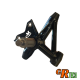 Pivot gauche acier 24CD4S époxy noir