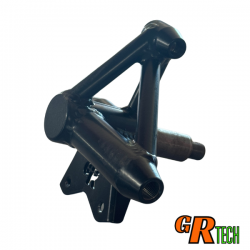 Pivot droit acier 24CD4S époxy noir