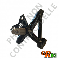 Pivot gauche acier 24CD4S époxy noir