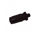 raccord droit tournant ALU NPT dash 6 noir