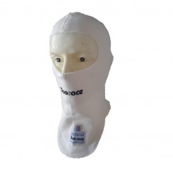 Cagoule ouverte FIA blanc