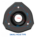 Coupelle fixe Escort MK1/2 small
