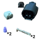 Connecteur faisceau sonde T° AIR/EAU MT07-MT09-ER6