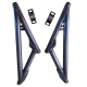 Kit 2 triangles voie étroite EPOXY complet SAXO - AX - 106