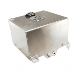 Réservoir ALU 50 Litres - bouchon alu et jauge tubulaire