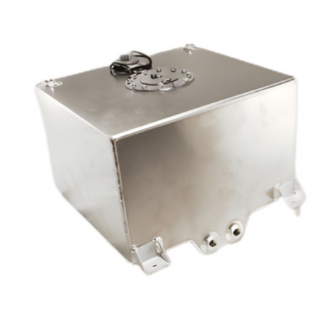 Réservoir ALU 60 Litres - bouchon alu et jauge tubulaire