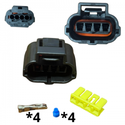 Connecteur papillon volet - accel MT09