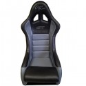 siège bacquet FIA Good Race GT vinyl noir/gris