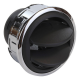 Diffuseur d’air contour chrome