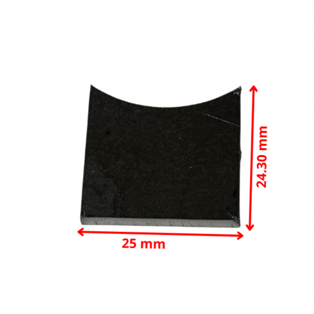 Renfort à souder 25 x 24.30 mm