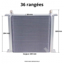 Radiateur d'huile 36 rangées - DH10