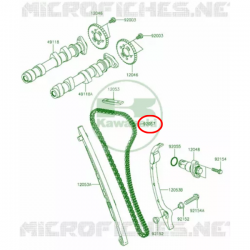 Chaine distribution pour Kawasaki ER6
