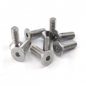 Vis tête fraisée M12 électro zingué 6 pans creux