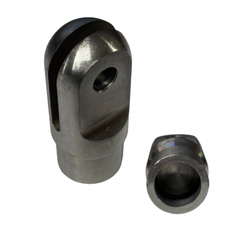 Chape femelle pour tube 30x1.5