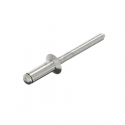 Rivet tête fraisé inox 4x8 mm