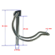 Goupille clip pour tube
