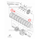 Disque embrayage friction 2 origine Yam MT09