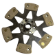 Disque embrayage 6 patins ø 230 mm boite UN1