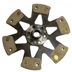 Disque embrayage 6 patins ø 230 mm boite UN1