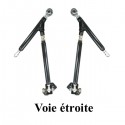 Kit 2 triangles réglable voie étroite BRUT complet VW Golf 1