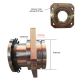 Moyeu de roue pour pont Atlas ou English Escort Mk1/Mk2