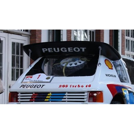 Aileron Peugeot 205 Turbo 16